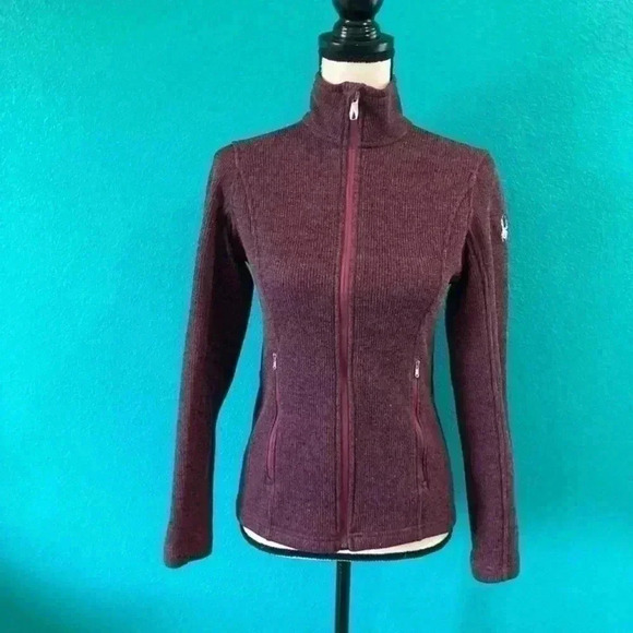 ⭐️ Spyder Women's Endure Full Zip Mid Weight Jacket - Picture 3 of 9